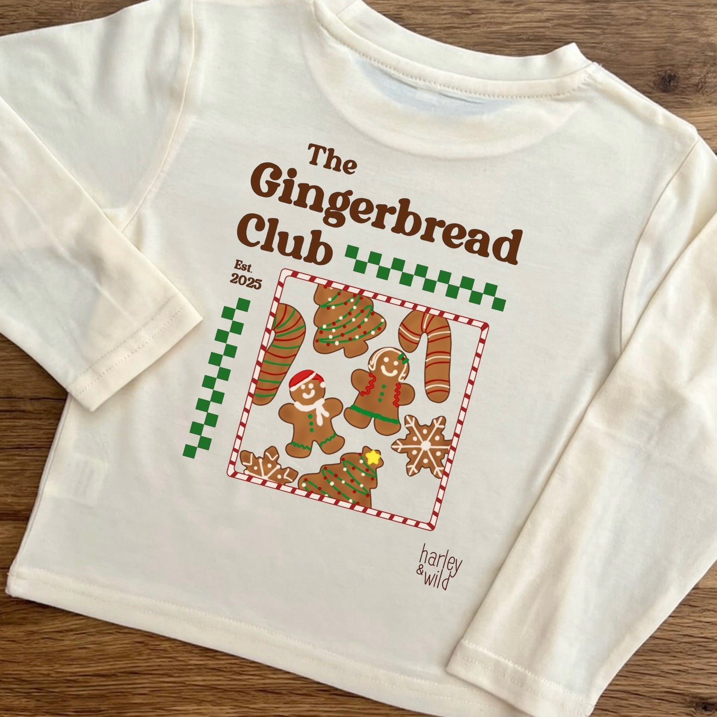 Gingerbread Club - Long Sleeve Tee