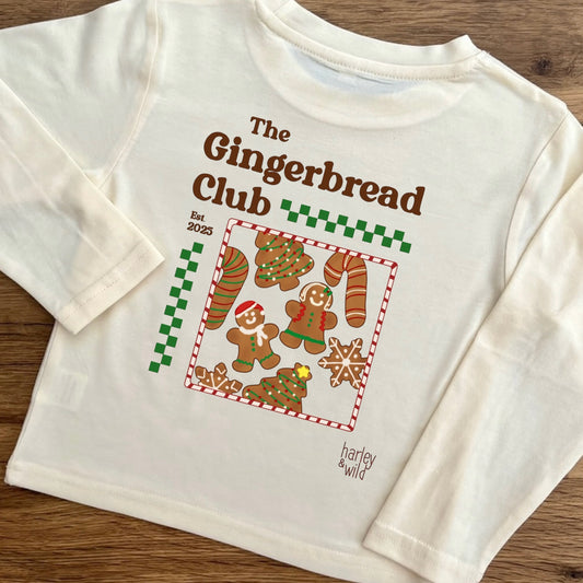 Gingerbread Club - Long Sleeve Tee